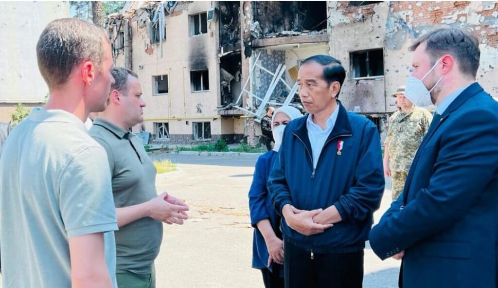 Jokowi Berharap Tidak ada lagi kota-kota yang rusak di Ukraina akibat perang