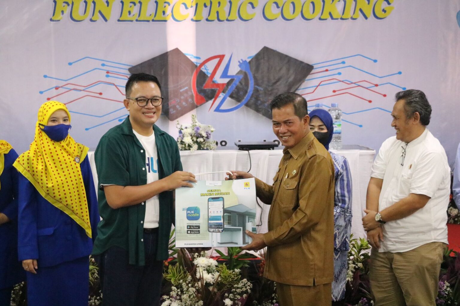 PLN UP3 Banten dan Pemkot Serang Kampanyekan Kompor Induksi