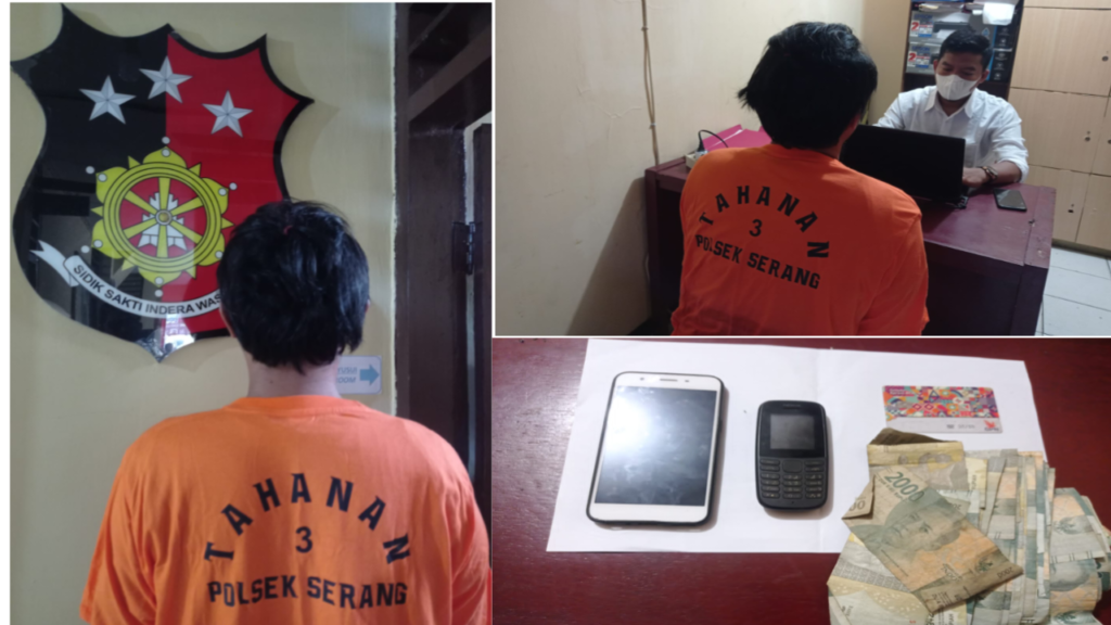 Berantas Perjudian, Pengepul Judi Togel diamankan Polsek Serang Polresta Serkot