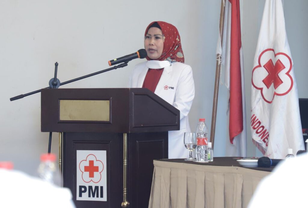 Ratu Tatu Terpilih Secara Aklamasi Menjadi Ketua PMI Banten Lagi