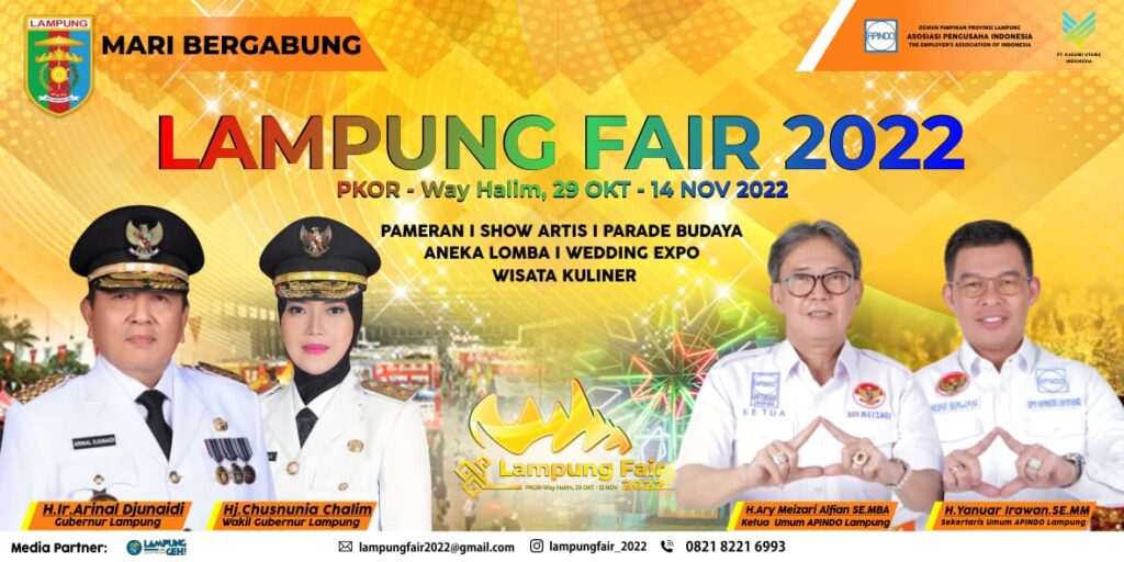 Gubernur Arinal dan Sejumlah Kepala Daerah Ajak Masyarakat Berpartisipasi Sukseskan Lampung Fair 202