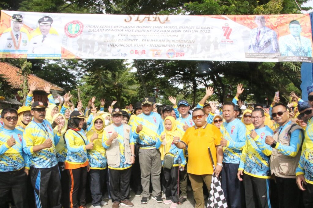 Wabup Serang: Peringatan HUT PGRI dan HGN 2022 Bentuk Penghormatan dan Penghargaan