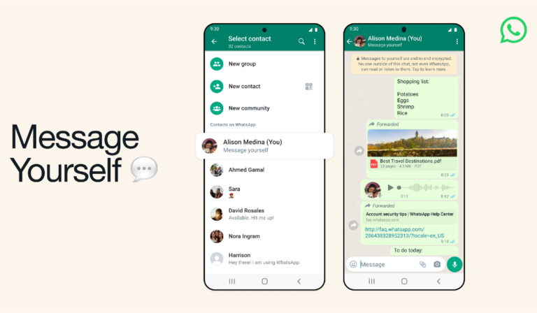 Whatsapp Luncurkan Fitur Baru Kirim Pesan Ke Nomor Sendiri