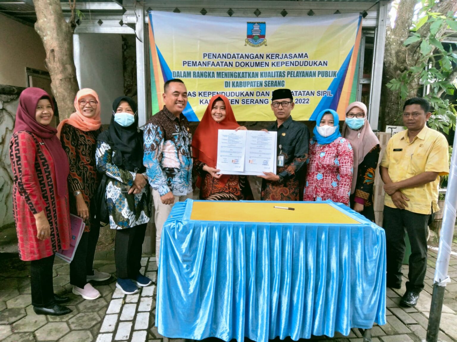 Disdukcapil Kabupaten Serang Terus Tingkatkan Pelayanan Adminduk 3 in 1