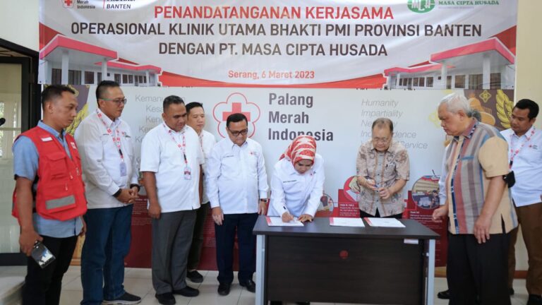 Gandeng MCH, PMI Banten Siap Operasionalkan Klinik Hemodialisa Single Use