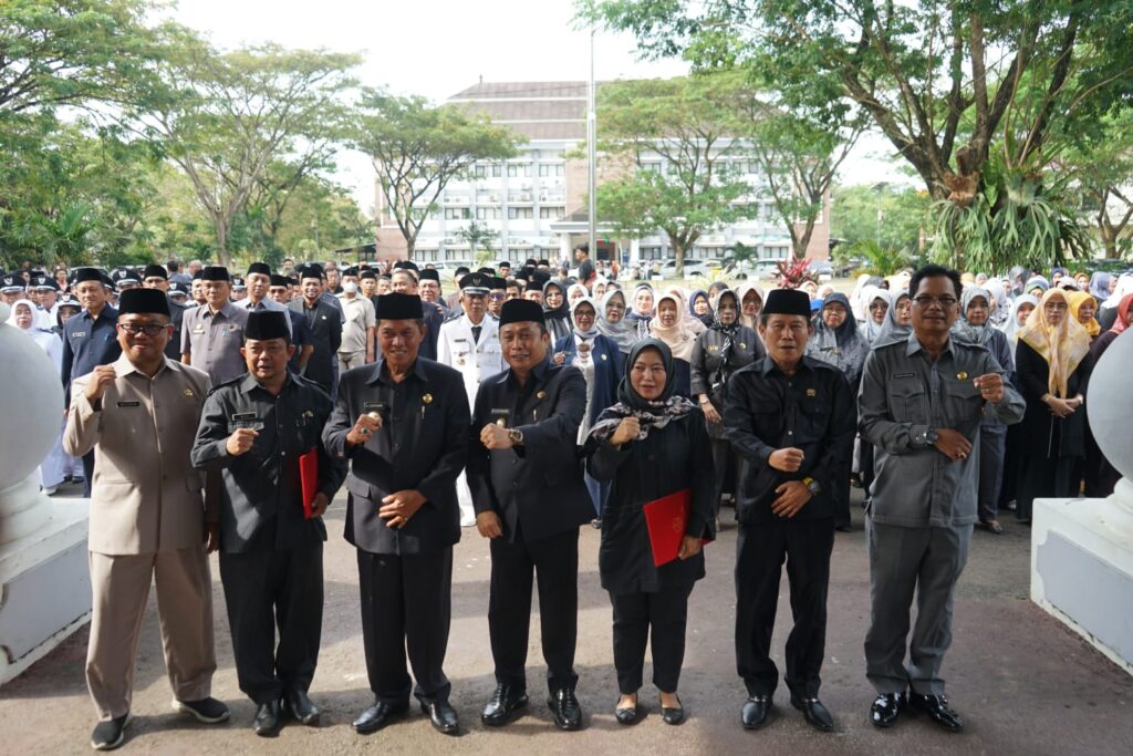 Rotasi dan Promosi, 421 ASN Di Lingkungan Pemkot Serang di Lantik