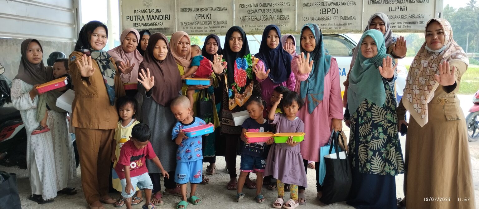 Ibu-Ibu Kader Desa Pancanegara Terus Genjot Penurunan Angka Stunting Dengan Program DASHAT