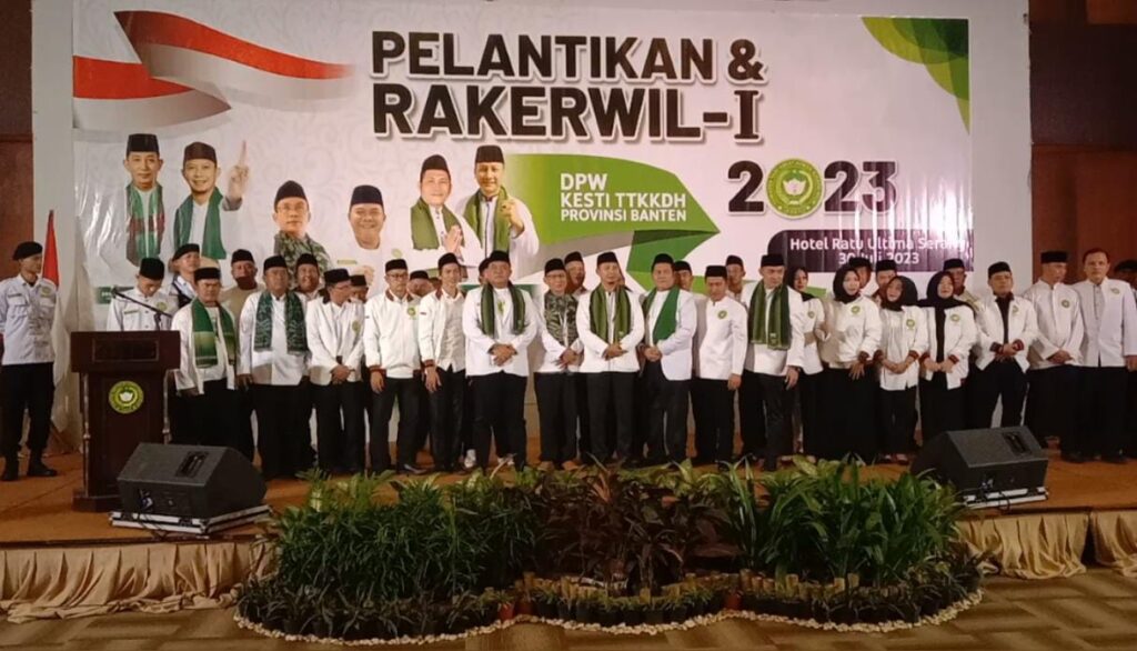 DPW Kesti TTKKDH Provinsi Banten Gelar Pelantikan dan RAKERWIL 1