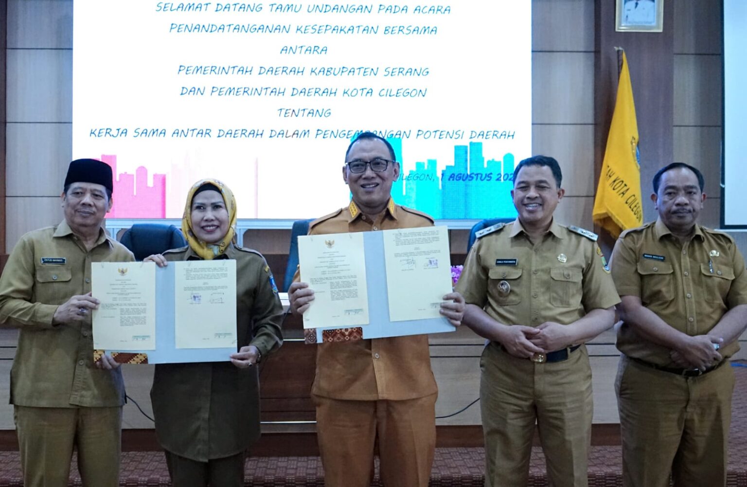 Pemkab Serang dan Pemkot Cilegon Optimalkan Pelayanan Daerah Perbatasan