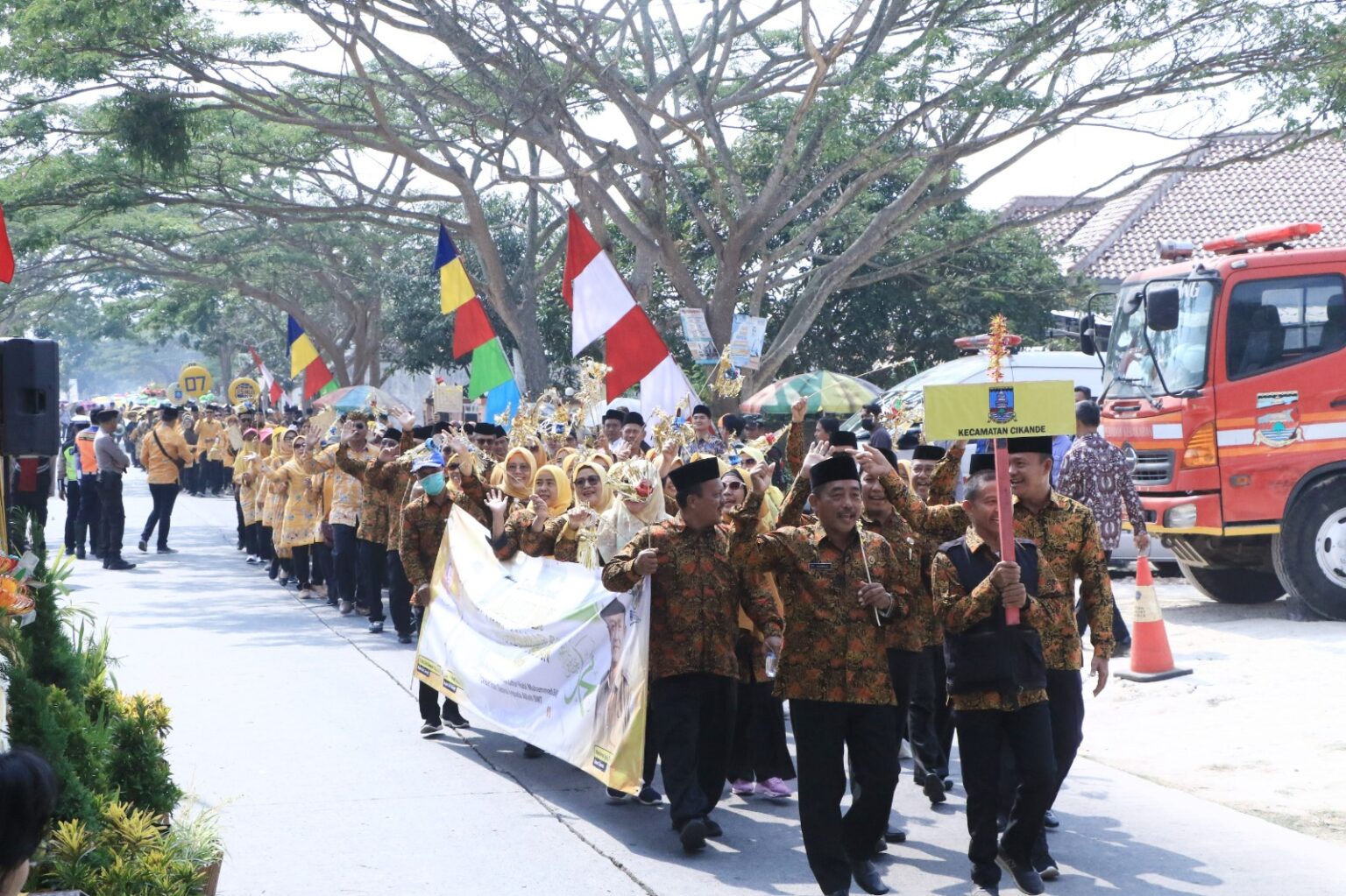 Pawai Maulid Nabi Tingkat Kabupaten Serang Berikan Berkah Bagi Pelaku UMKM