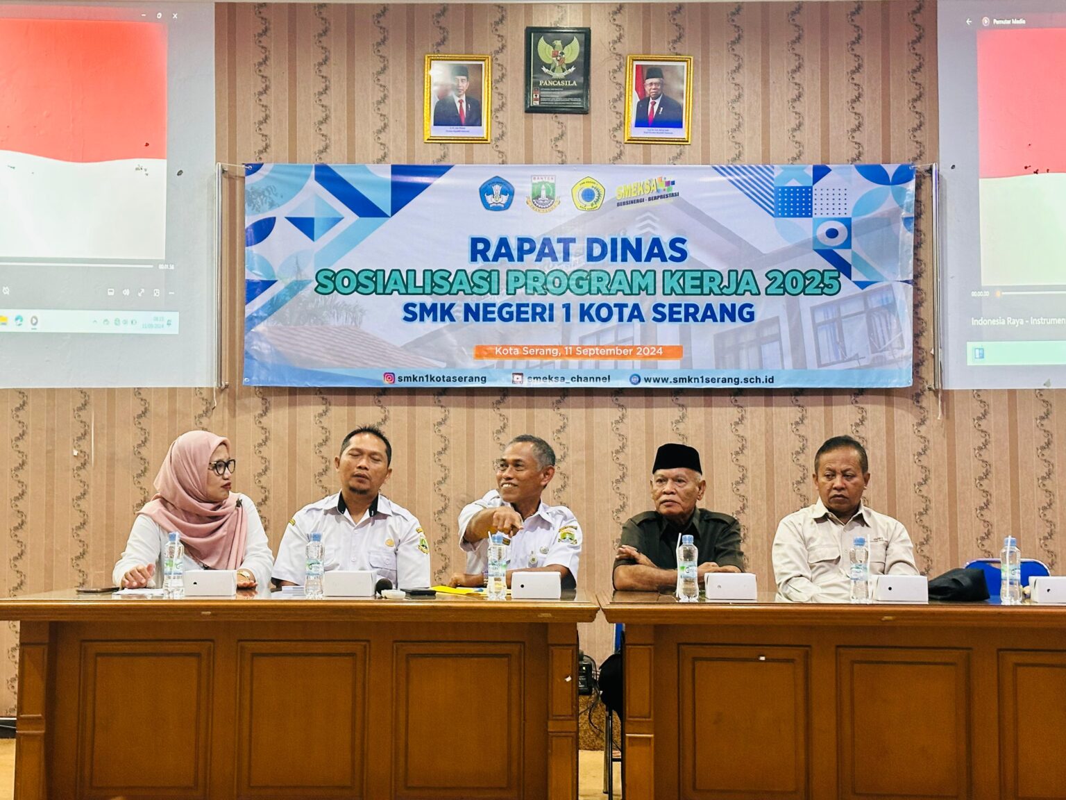 Rapat Perdana Kepala SMKN 1 Kota Serang Baru: Memperkuat Hubungan Dengan Masyarakat Sekitar