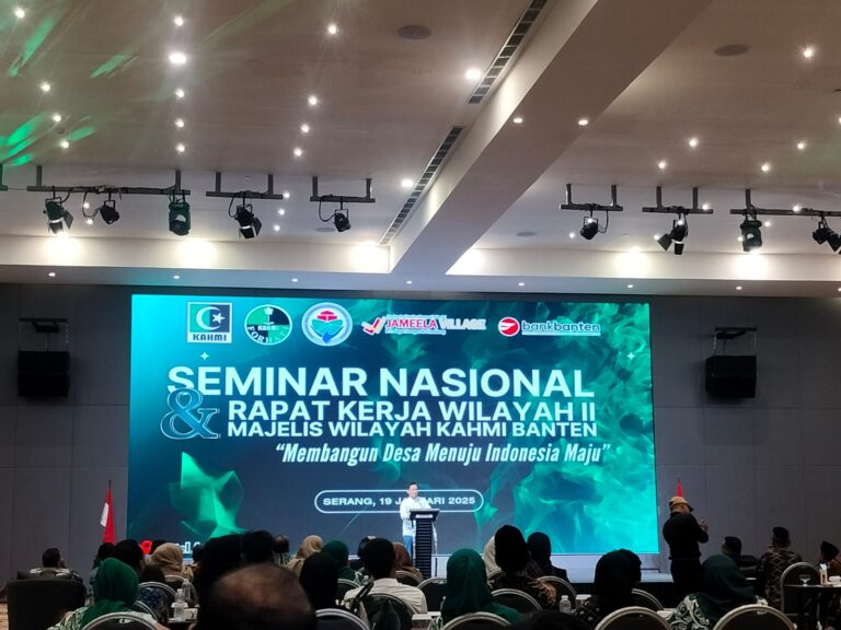 Gelar Seminar dan Raker, KAHMI diminta Dorong Banten Menghidupkan Sektor Pertanian dan Kelautan