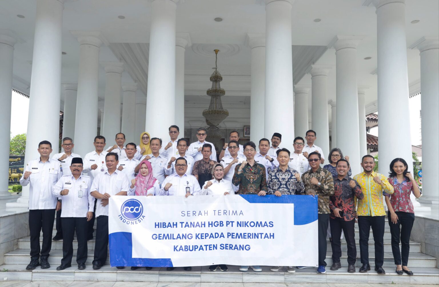 Pemkab Serang Terima Hibah Tanah dari PT Nikomas Gemilang