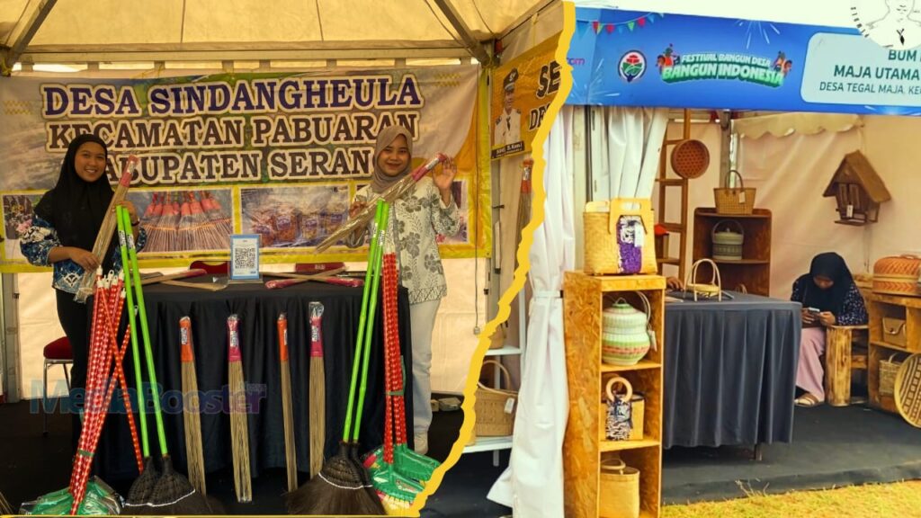 Desa Sindangheula dan Tegal Maja Tampilkan Produk Unggulan di Festival Bangun Desa 2025