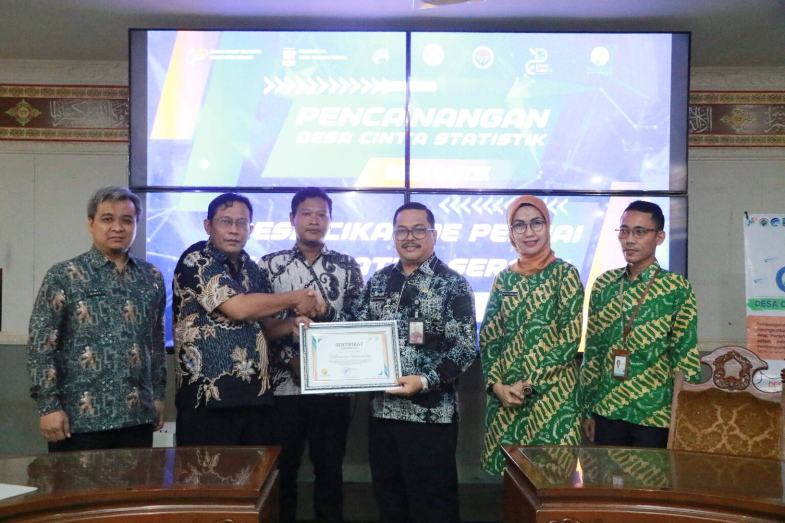 Desa Cikande Permai Wakili Serang di Ajang Nasional Desa Cantik