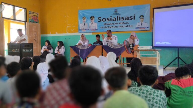 Cegah Kenakalan Remaja, Muspika Pabuaran Gencarkan Sosialisasi di SMPN 2 Pabuaran
