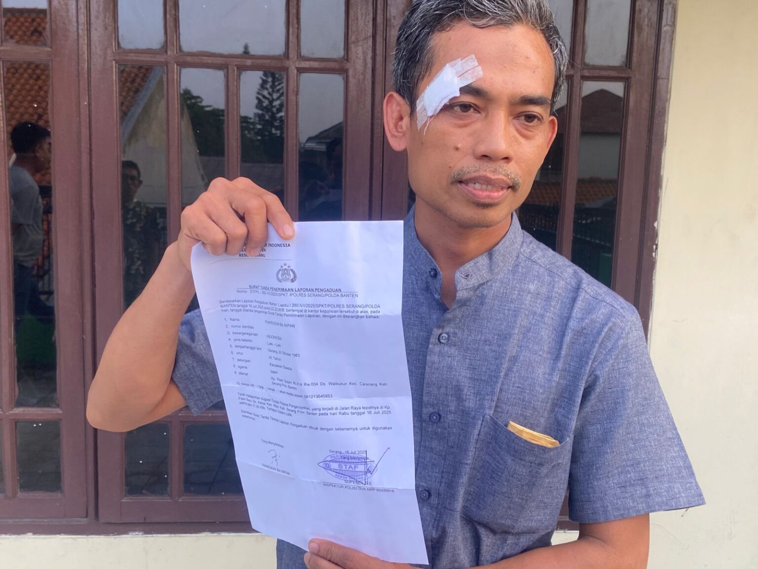 Lontarkan Keluhan Lalu Lintas, Warga Malah Jadi Korban Pengeroyokan
