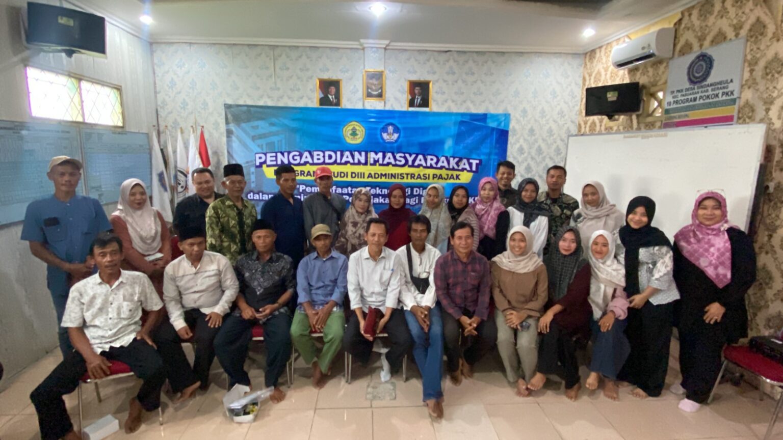Program Studi D3 Administrasi Pajak UNTIRTA Gelar Pengabdian Masyarakat untuk UMKM Desa
