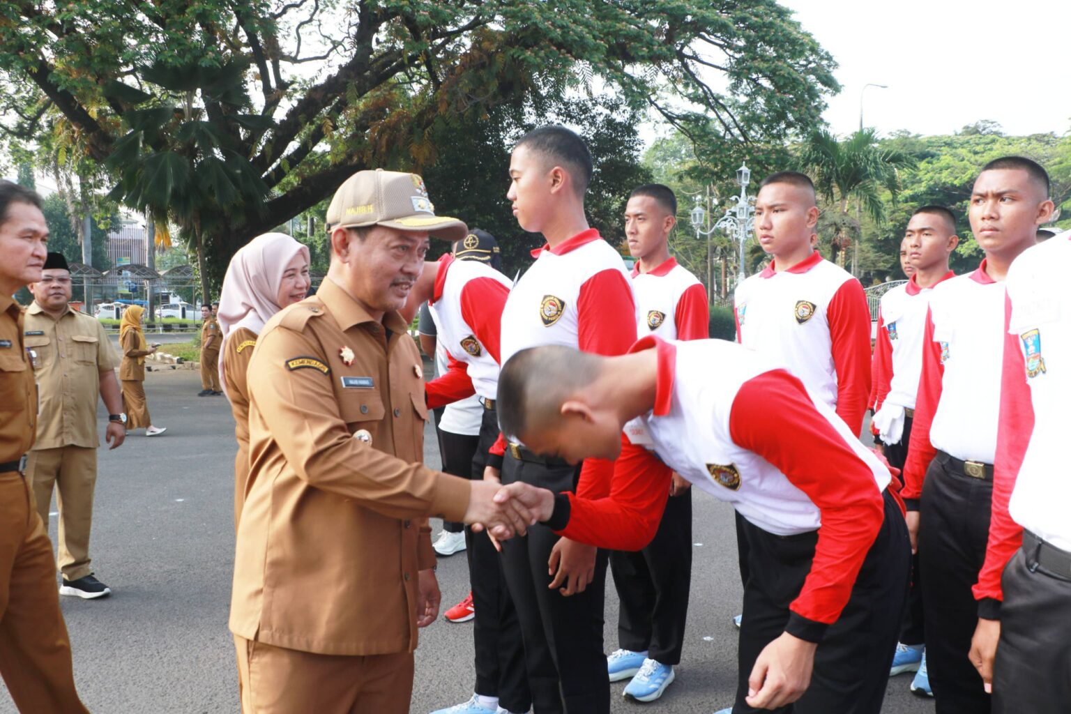 Buka Latihan Gabungan Paskibraka 2025, Wabup Najib Sampaikan Amanat Penting