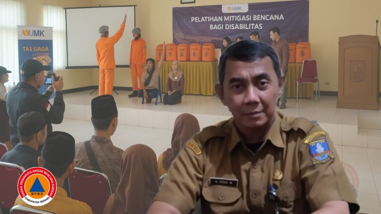 Kolaborasi Adalah Kunci: BPBD Kabupaten Serang Ajak Desa Wujudkan Masyarakat Tangguh Bencana