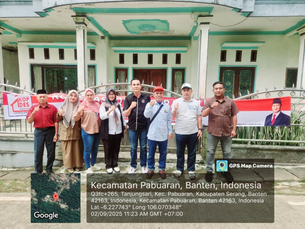 Diskoperindag Kabupaten Serang Lakukan Pembinaan dan Pengawasan di Kopdes Merah Putih Tanjungsari