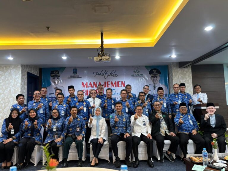 Bupati Serang Buka Pelatihan Manajemen Risiko Eksekutif untuk Seluruh Kepala OPD