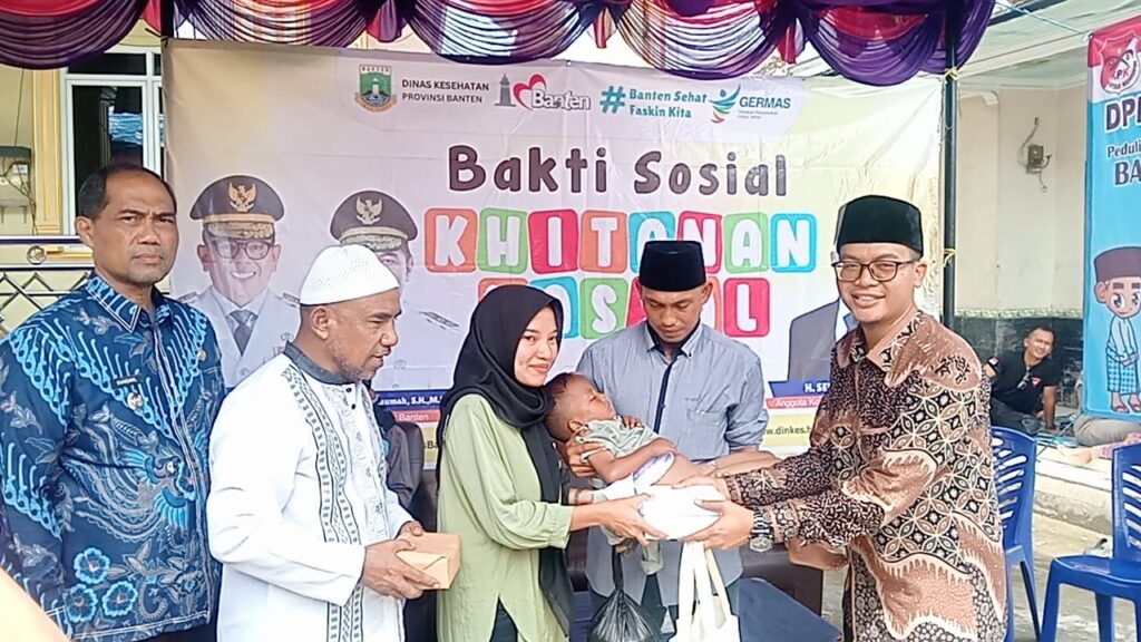 LSM KPK Nusantara Gelar Sunat Massal di Pabuaran, 43 Anak Ikut Jadi Peserta Bakti Sosial