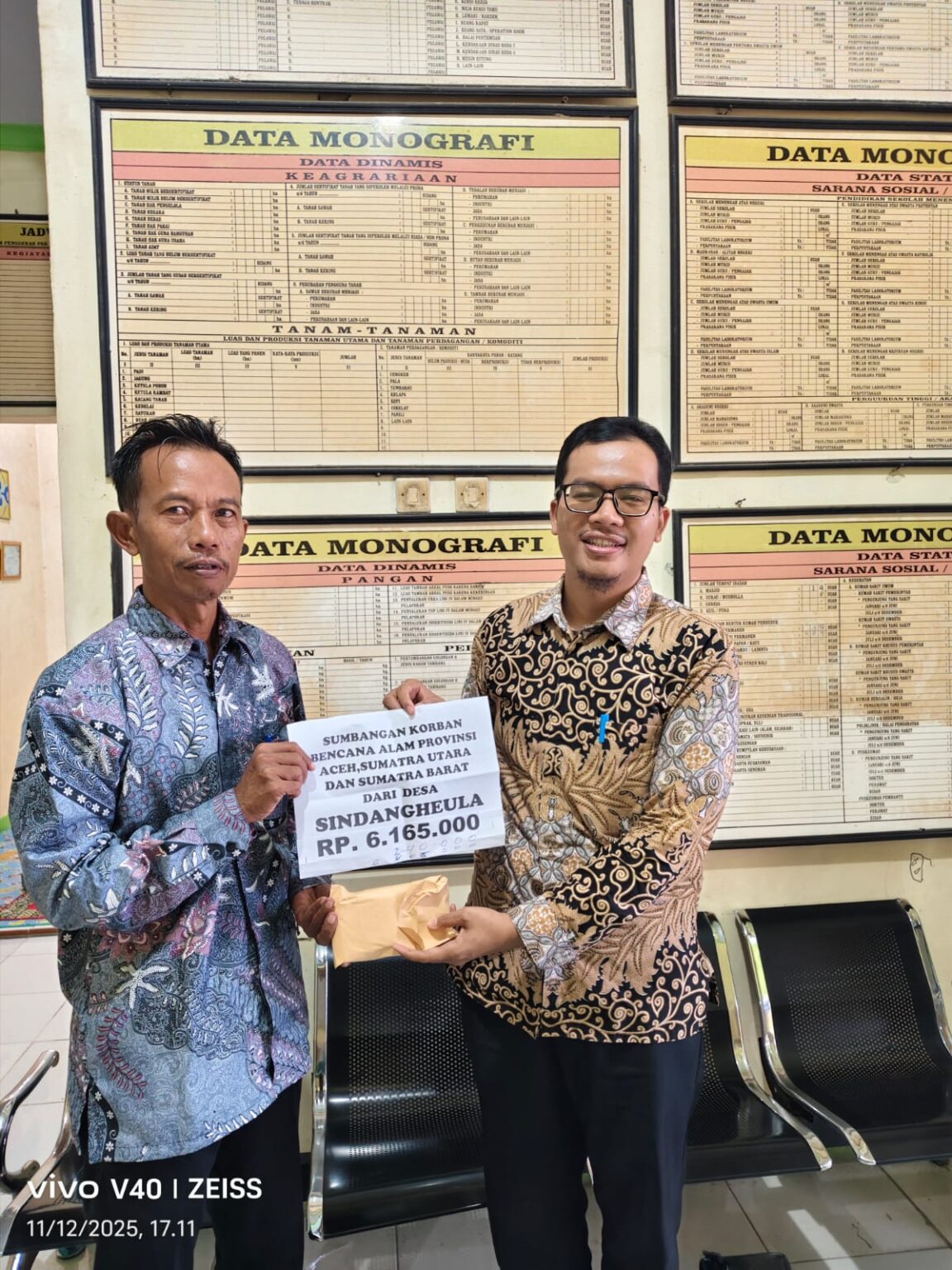 Solidaritas Warga Sindangheula: Donasi Rp 6,7 Juta Disalurkan untuk Korban Banjir