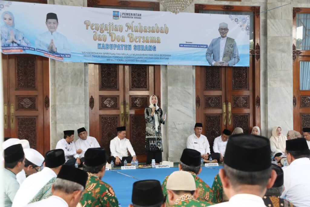 Do’a Bersama Akhir Tahun, Bupati Serang Sebut untuk Perkuat Ukhuwah Islamiyah