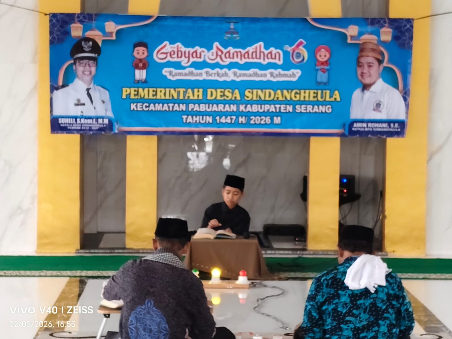 Puluhan Peserta Ramaikan Lomba Adzan dan MTQ Gebyar Ramadhan Desa Sindangheula