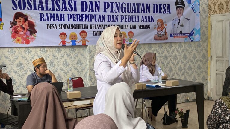 Penguatan Desa Ramah Perempuan dan Anak, DKBPPPA Kabupaten Serang Tekankan Ketahanan Keluarga