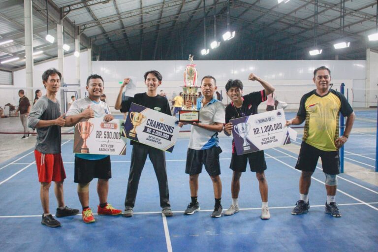 SCTK CUP Badminton 2026 Semarakkan HUT ke-81 RI, 28 Karyawan Adu Sportivitas