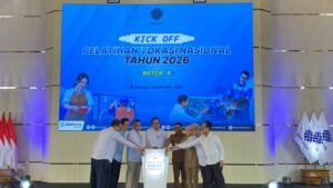 Kemnaker Resmi Mulai Pelatihan Vokasi Nasional Batch 4, 12.128 Peserta Disiapkan Hadapi Dunia Kerja