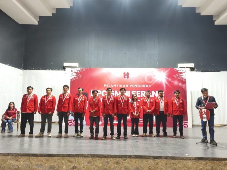 DPC GMNI Serang Periode 2026–2028 Resmi Dilantik, Usung Misi Merawat Perjuangan dan Perubahan