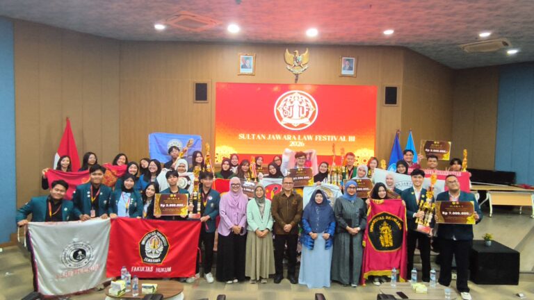 SJLF III 2026 Resmi Berakhir, FH Untirta Apresiasi Antusiasme Peserta